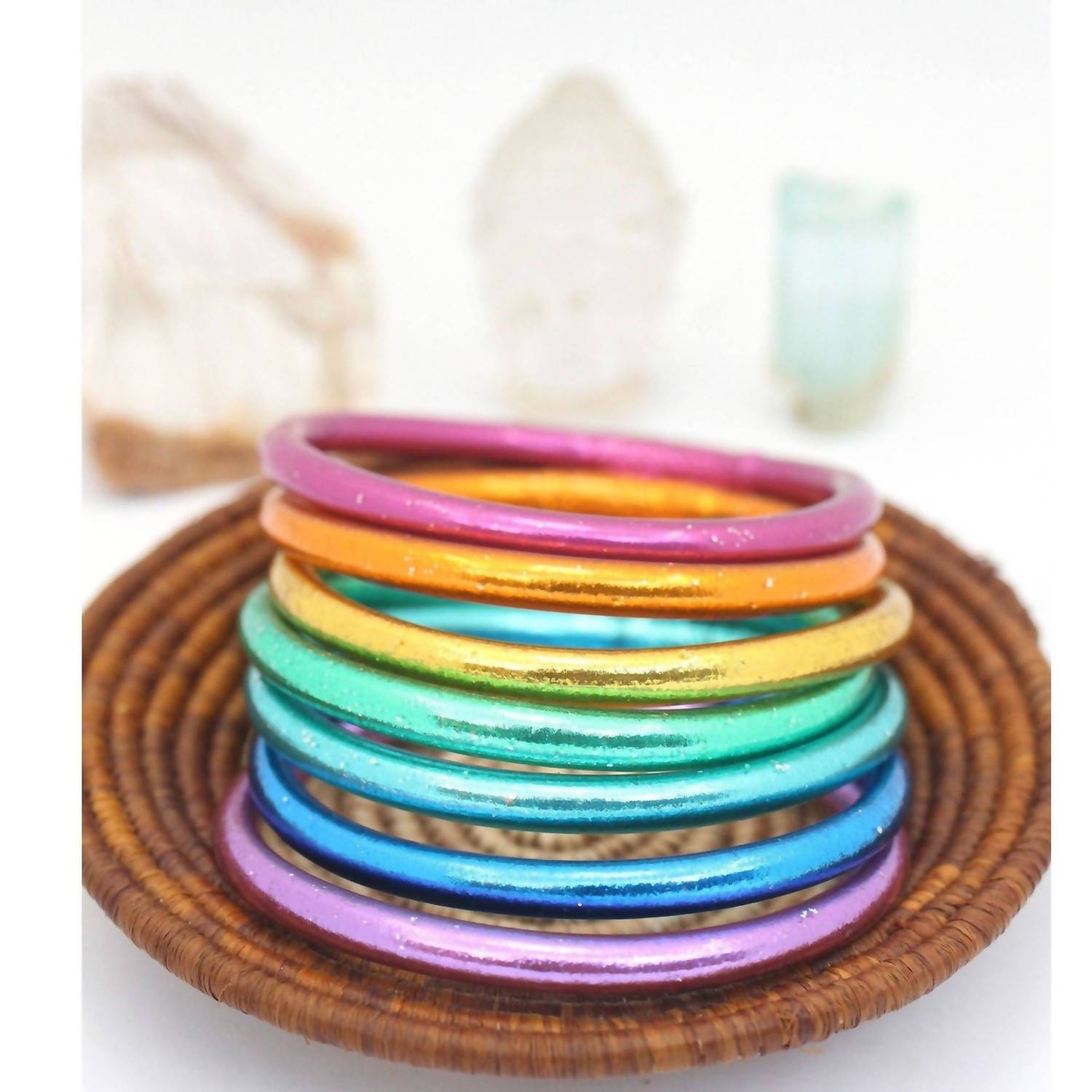 Woman Shops World - Women's Thai Buddhist Temple Mantra Bangle