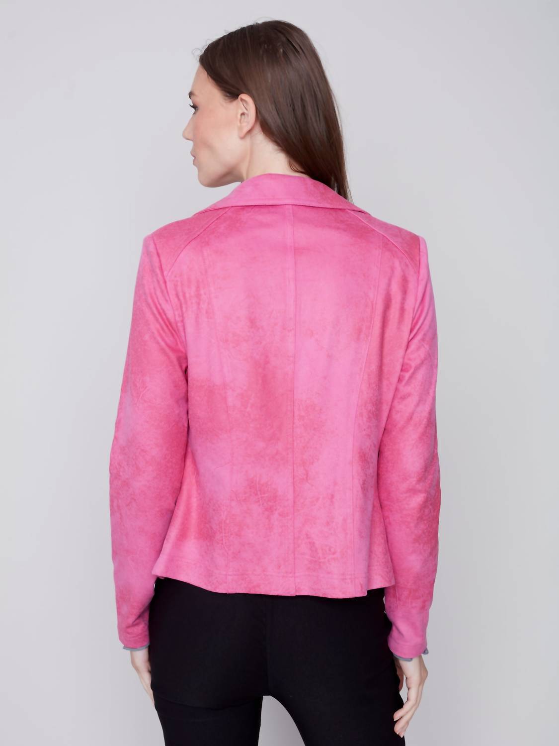 Charlie B - Faux Leather Moto Jacket