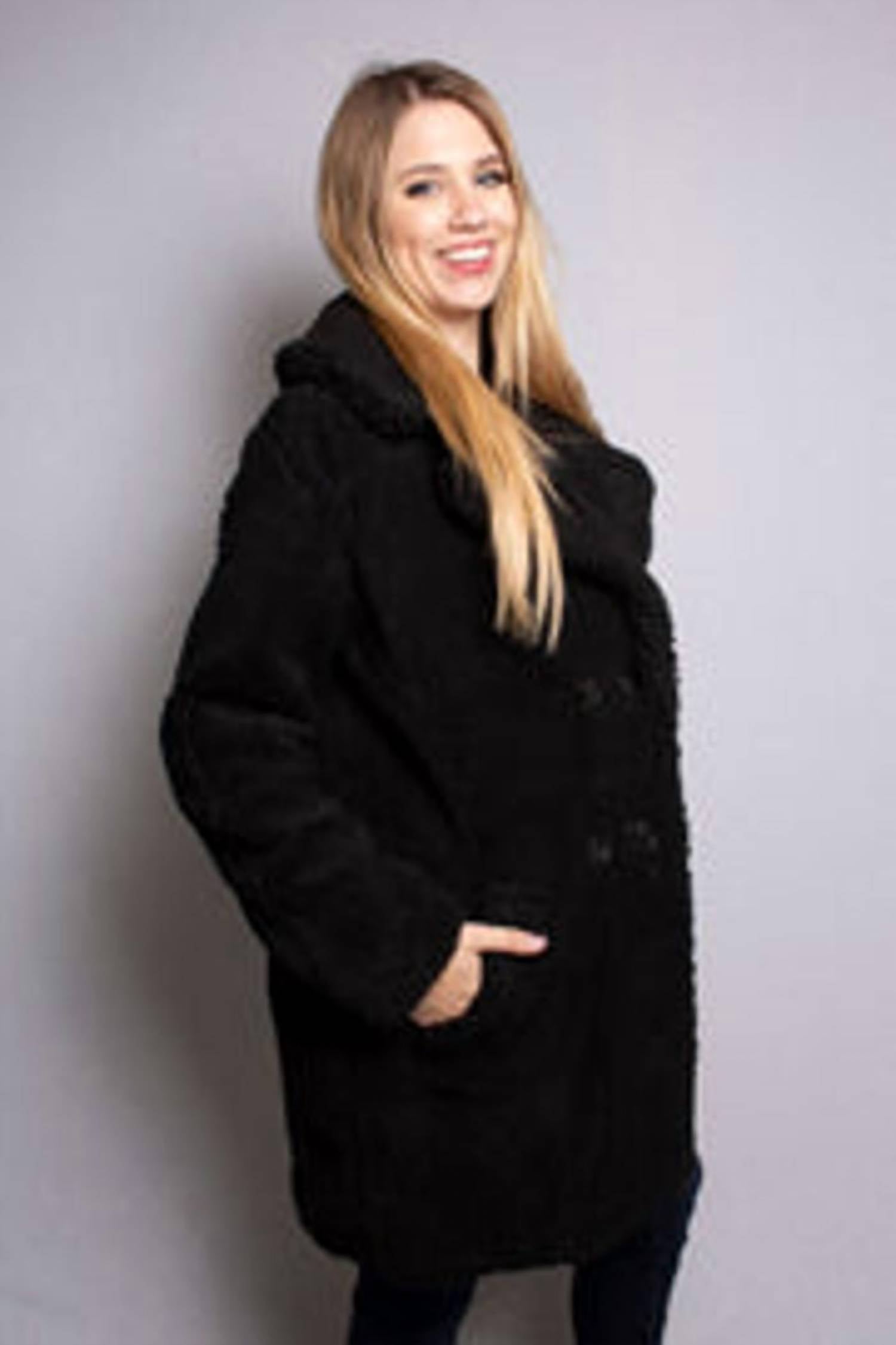 Urban Retro - Sherpa Jacket with Side Pockets
