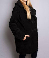 Urban Retro - Sherpa Jacket with Side Pockets