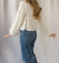 Pol - Keely Floral Patched Top