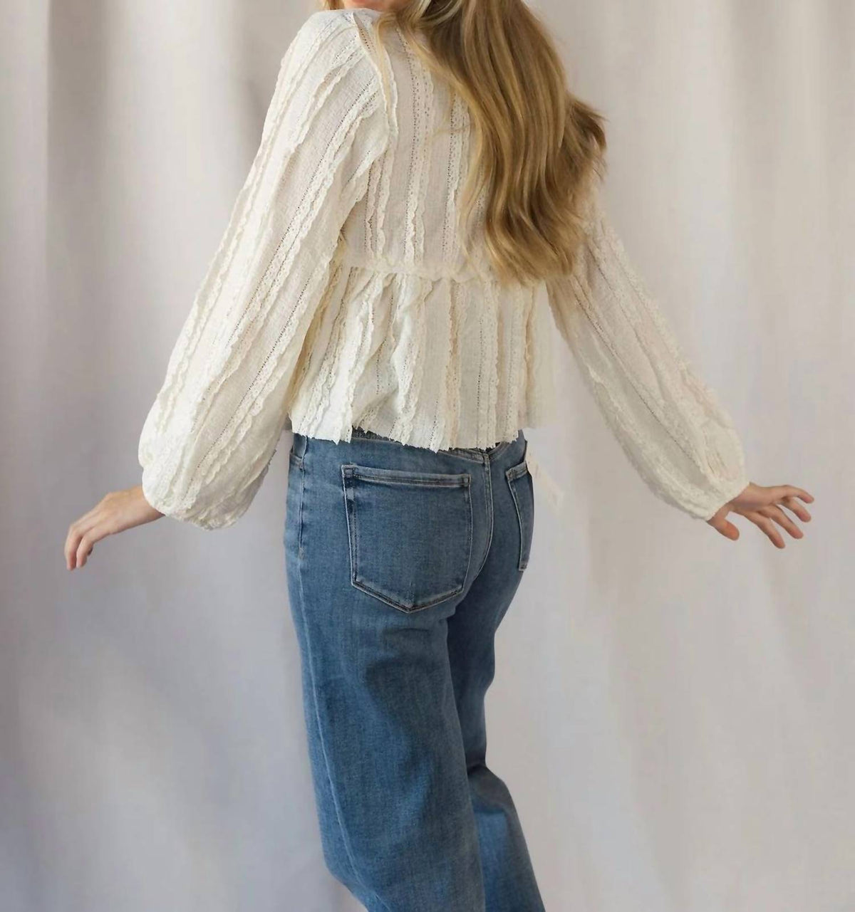 Pol - Keely Floral Patched Top