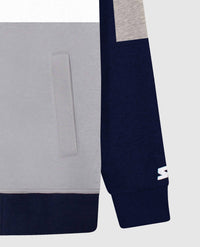 Starter - Men's Dallas Cowboys Zip-front Colorblock Hoodie