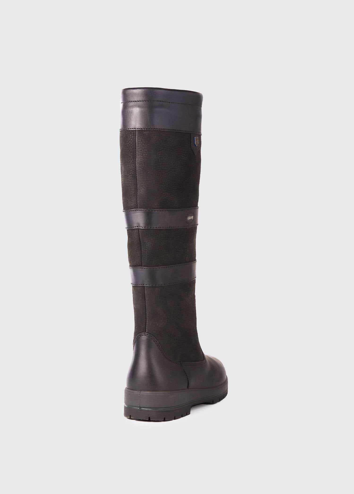 Dubarry Women's Galway Country Boot in black - women's shoe - alternate view