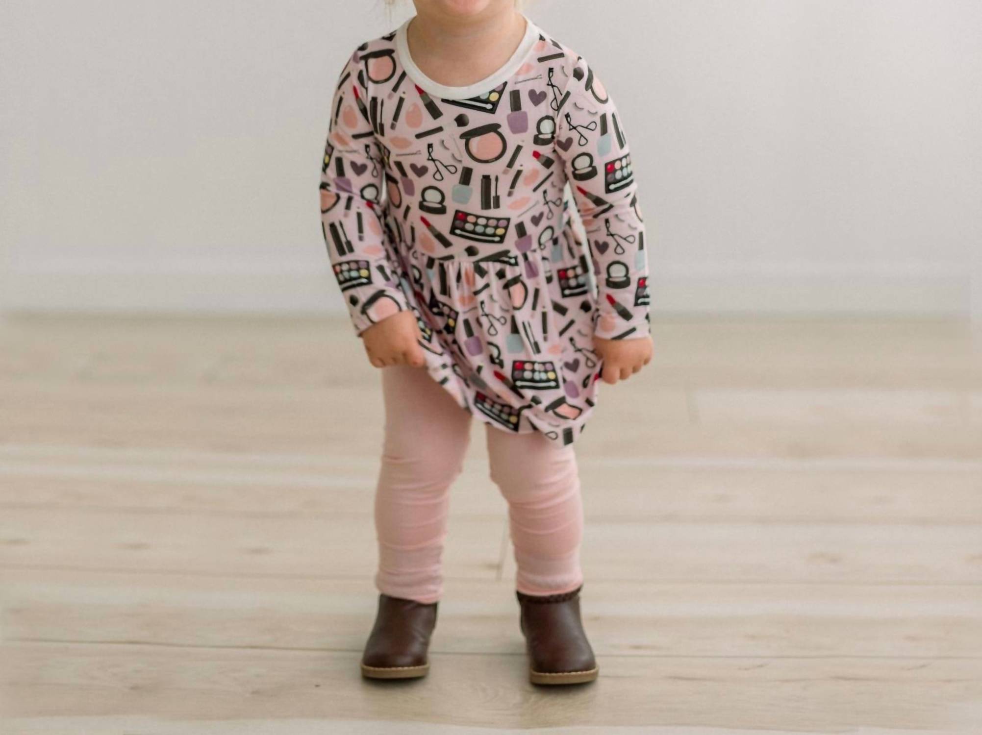 Kickee - Girls' Long Sleeve Playtime Outfit Set