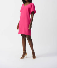 Joseph Ribkoff - Lux Twill Puff Sleeve Mini Dress