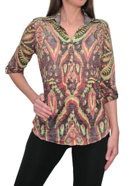 David Cline - Crushed Aztec Snap Shirt