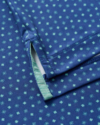 JOHNNIE-O Boy's Featherweight Performance Polo in shamrocks - kids' shirt - view 4