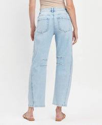 Flying Monkey - High Rise Barrel Jeans