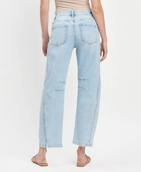 Flying Monkey - High Rise Barrel Jeans
