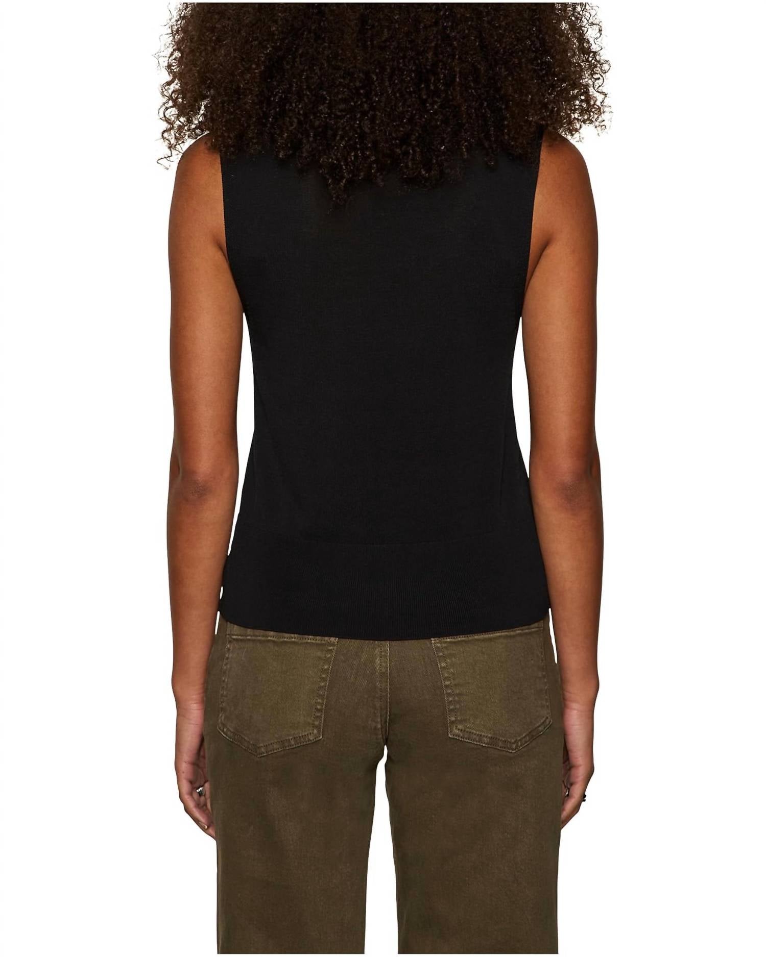 Sanctuary - Knit Button Front Tank Top