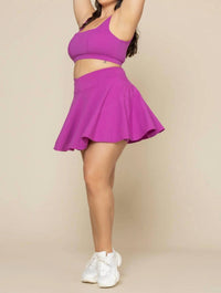 Popflex Active - Crisscross Hourglass Twirl Skort