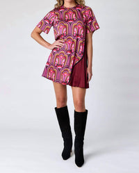 Crosby by Mollie Burch Graham Mini Dress in gatsby - women's dress - view 5