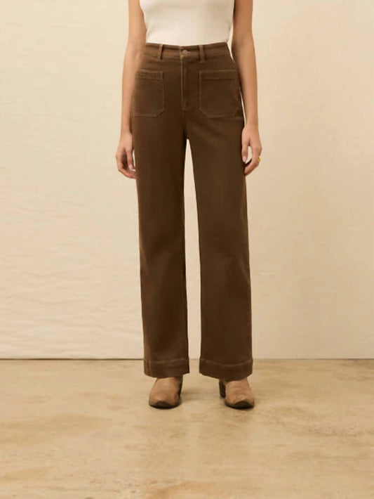 Faherty - Stretch Terry Patch Pocket Straight Leg Pants
