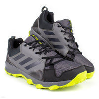 adidas Men's Terrex Tracerocker Trail Running Shoes in black gray green - men's sneaker - view 4