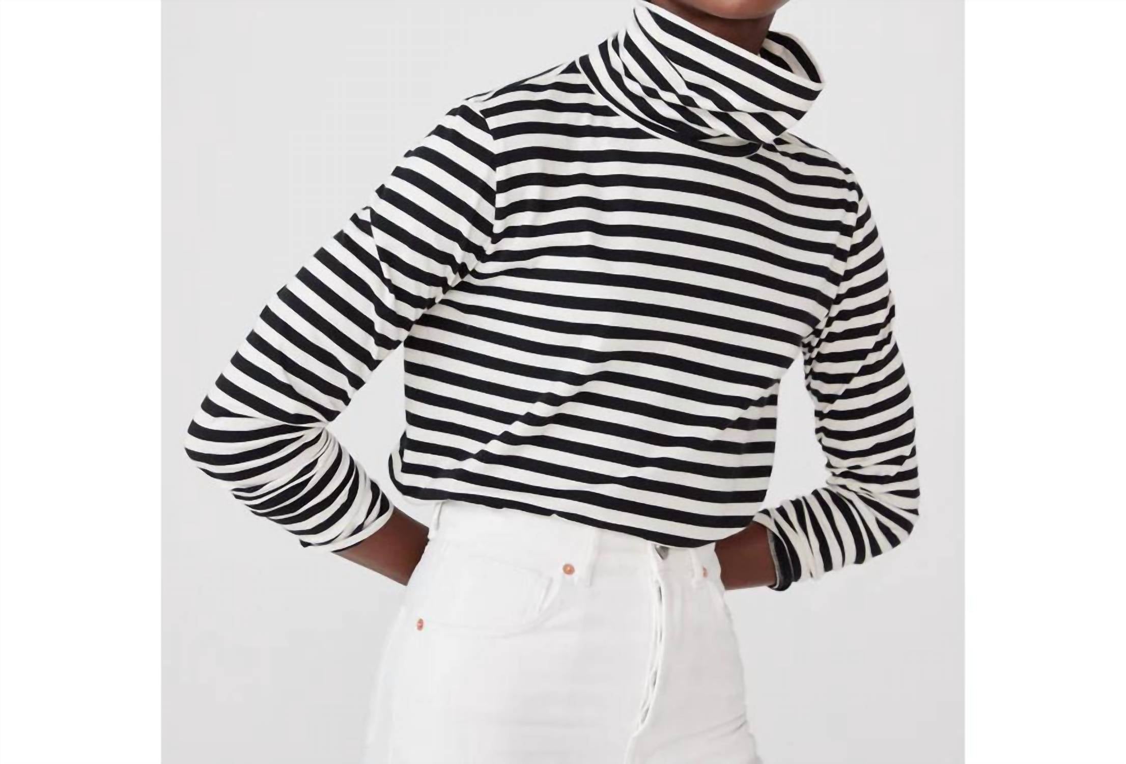 Kule - Stripe Turtleneck