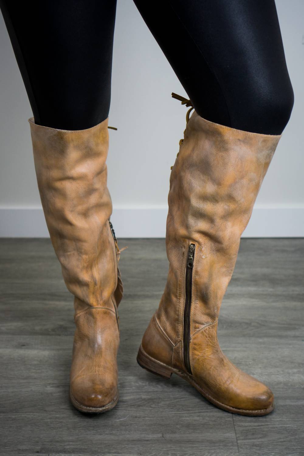 Bedstu - Women's Manchester Wide Calf Boots