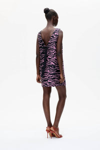 BAUM UND PFERDGARTEN Avona Mini Dress in pink - women's dress - detail view