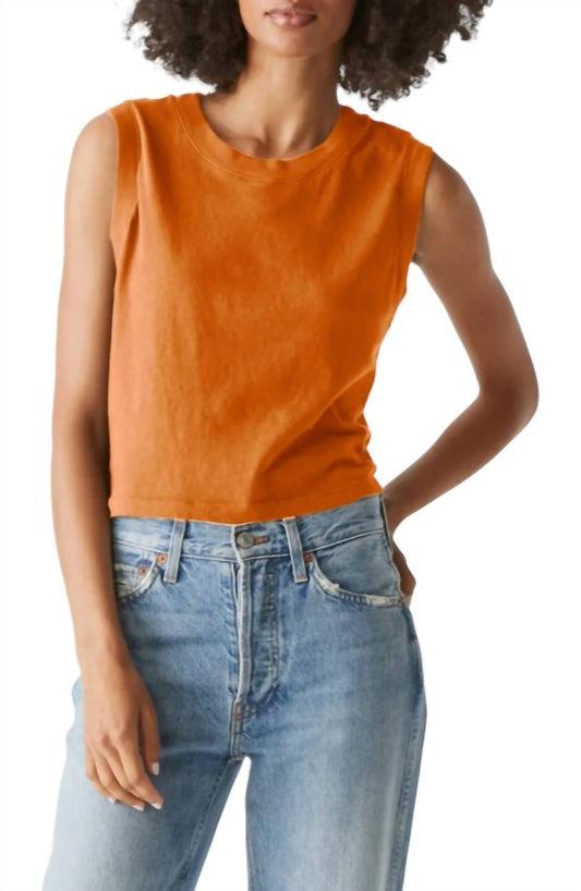 Michael Stars - Johnnie Cropped Muscle Tee