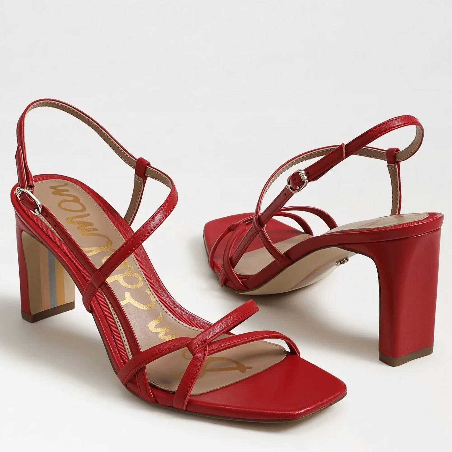 Sam Edelman - Women's Emmie Leather Heeled Sandals