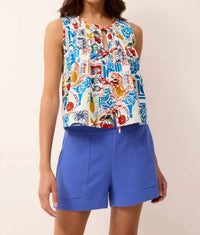 Marie Oliver - Mia Crepe Side Zip Short