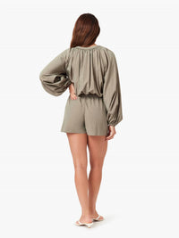 Habitual - Long Sleeve Utility Romper