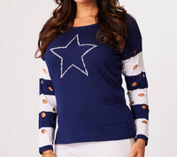 Angel Apparel - Star Scoop Neck Top
