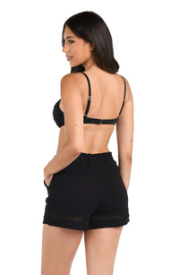 La Blanca - Women's Seaside Cotton Shorts Cover-up