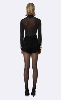 Nonchalant Label - Monique Faux Fur High Waist Short