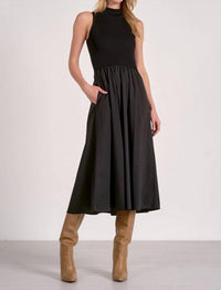 Elan - Maxi Mock Neck Dress