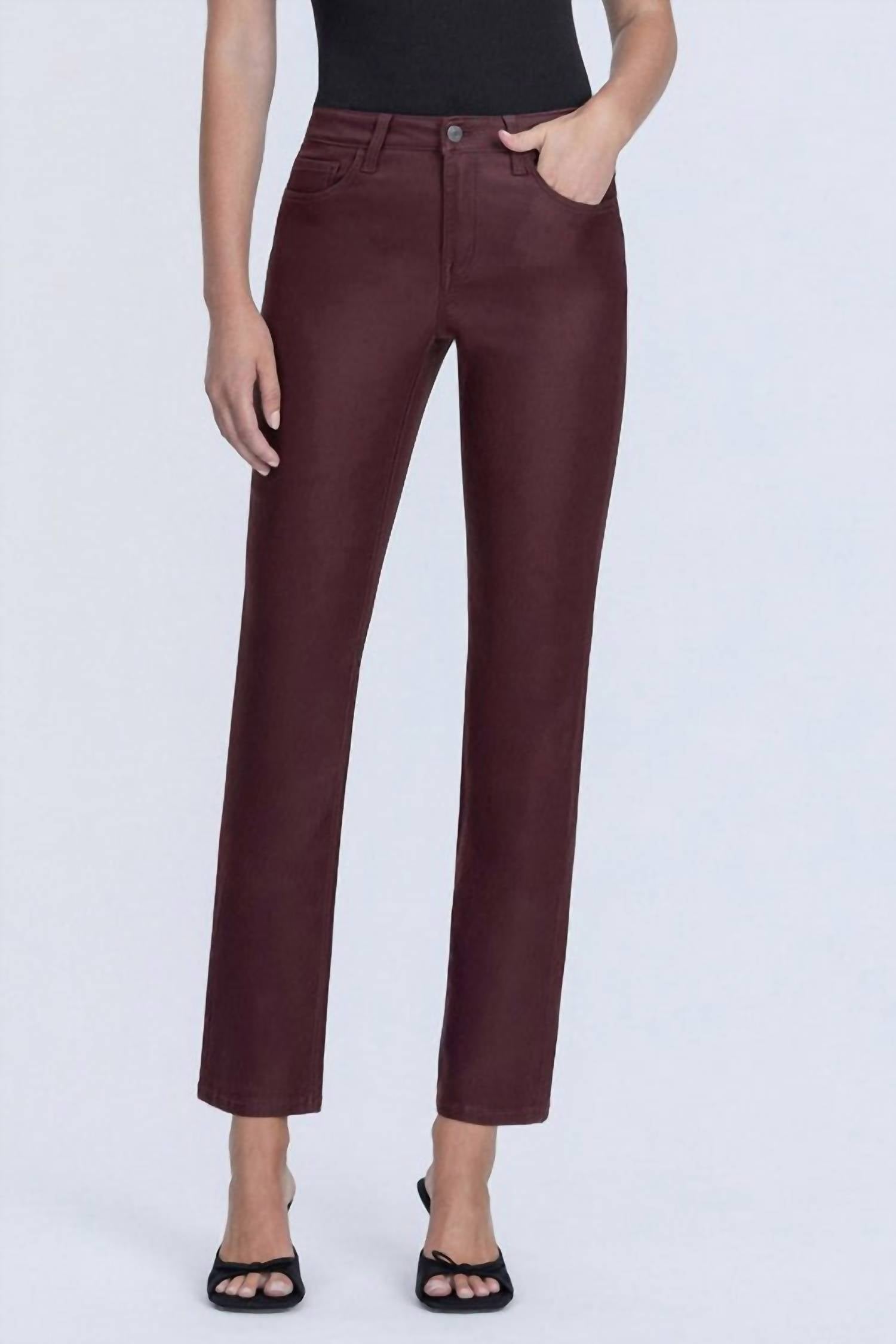 Vervet By Flying Monkey - Coated Straight Leg Jean