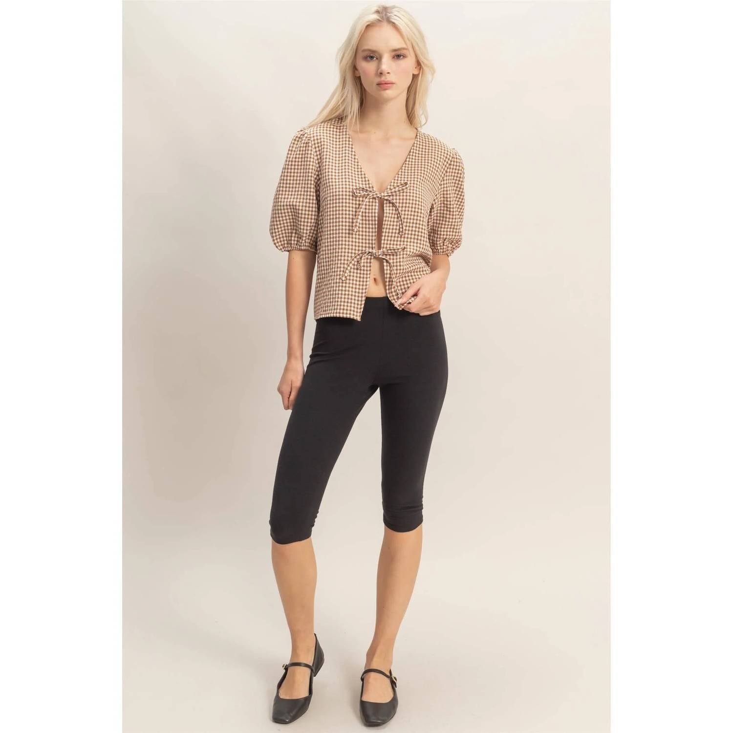 Hyfve - Erin Gingham Top