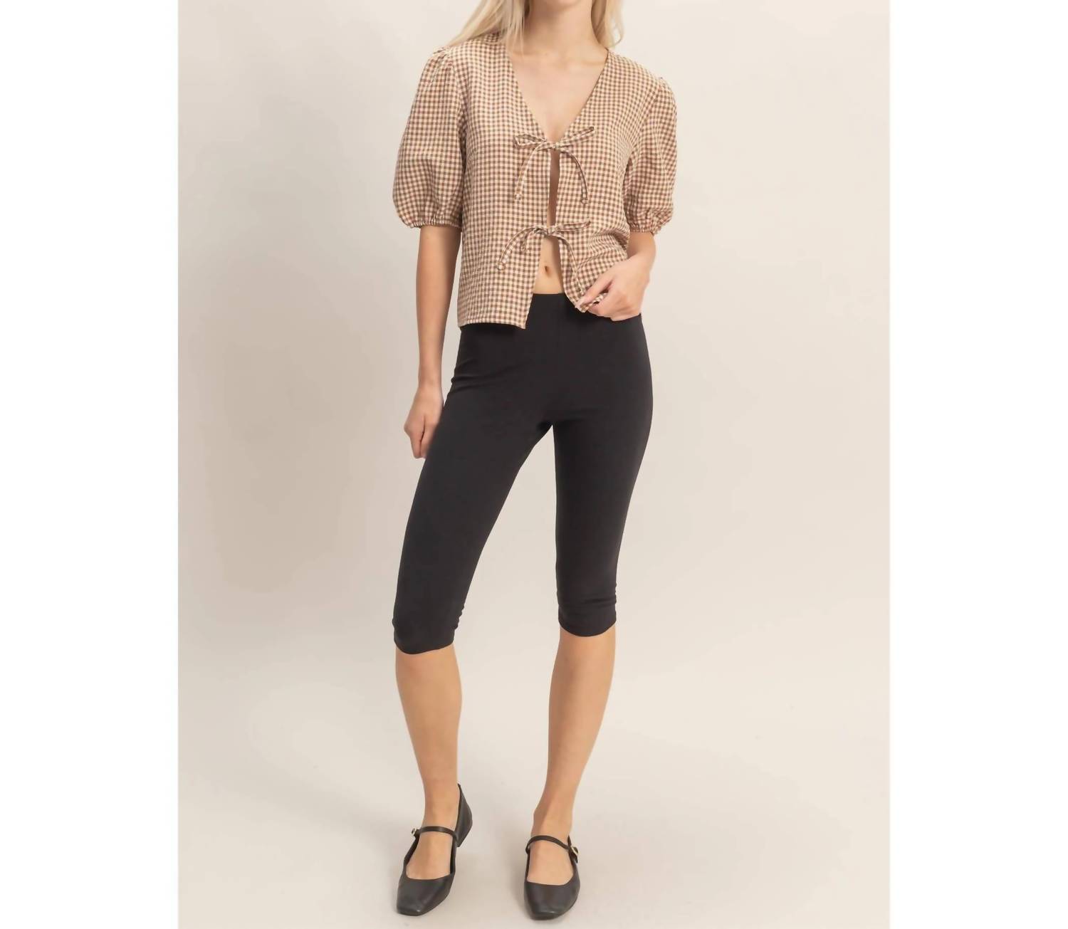 Hyfve - Erin Gingham Top
