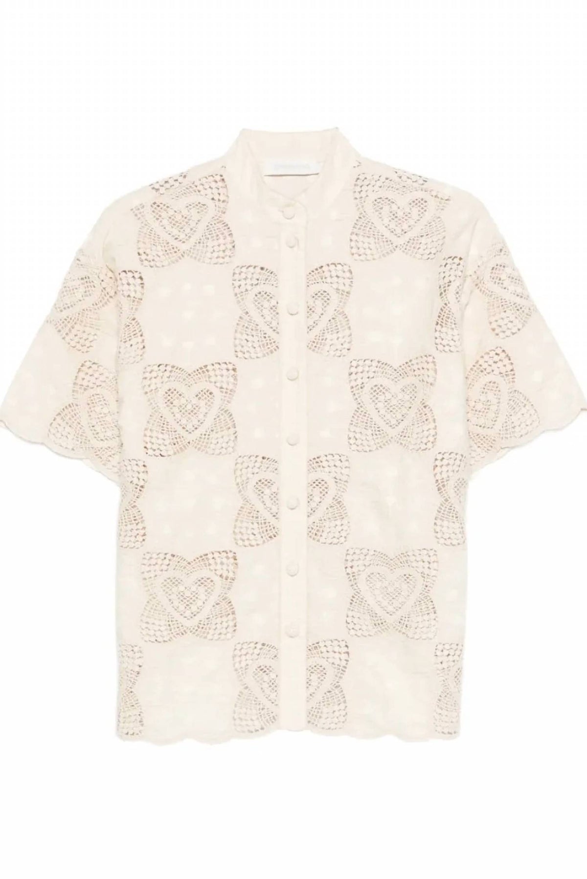 Zimmermann - Wanderlust Scalloped Shirt