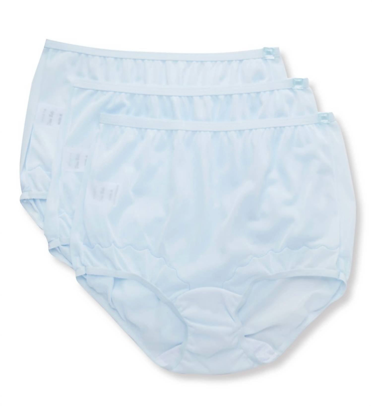 Shadowline Lingerie - Dixie Belle Scallop Trim Full Panty - Three Pack