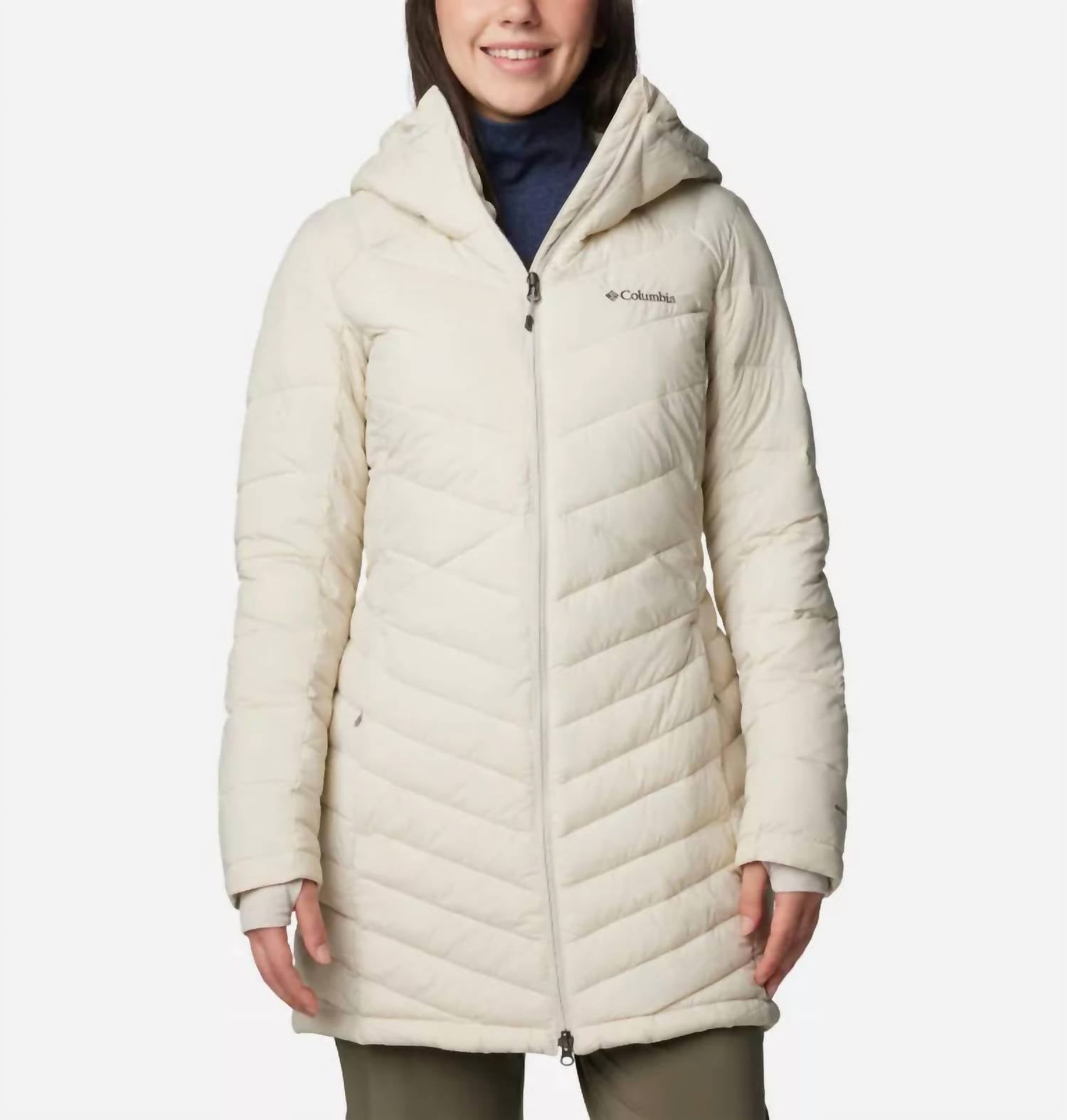 Columbia Joy Peak Ii Mid Jacket in dark stone - women's jacket