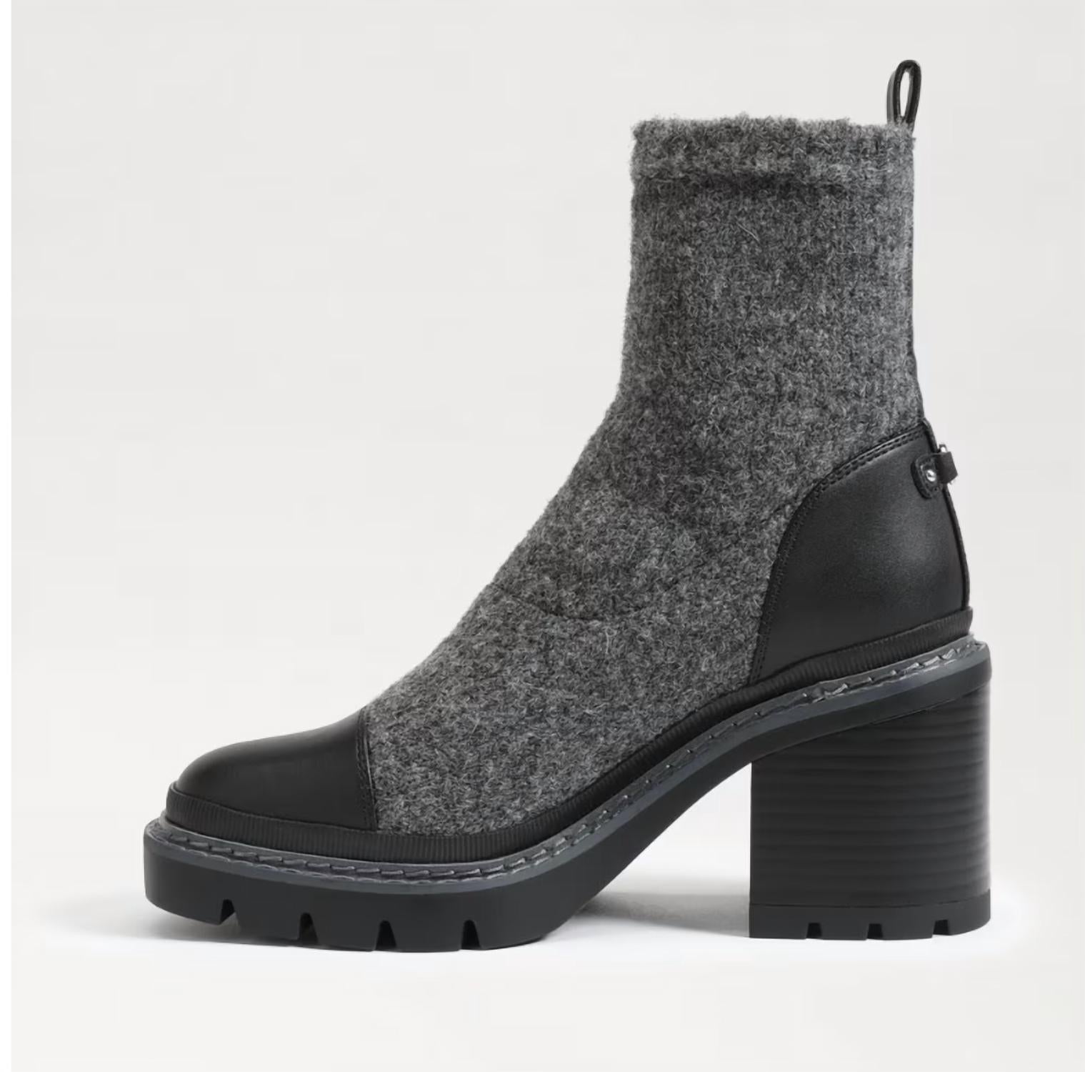 Sam Edelman Women's Rozanna Boots in charcoal - women's shoe - alternate view
