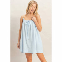 Hyfve - Gathered Tie Strap Dress