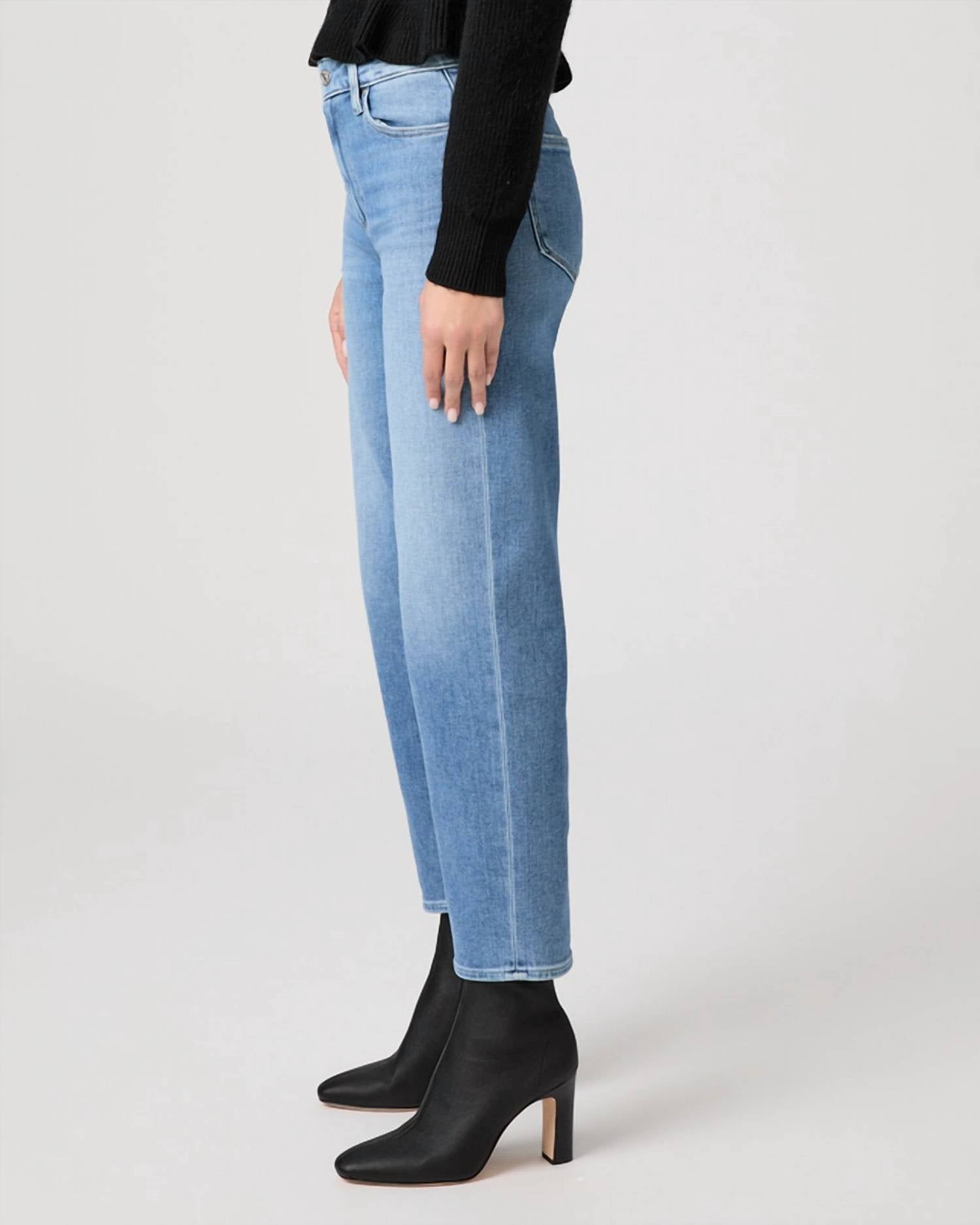 Paige - Mason Ankle Straight Denim