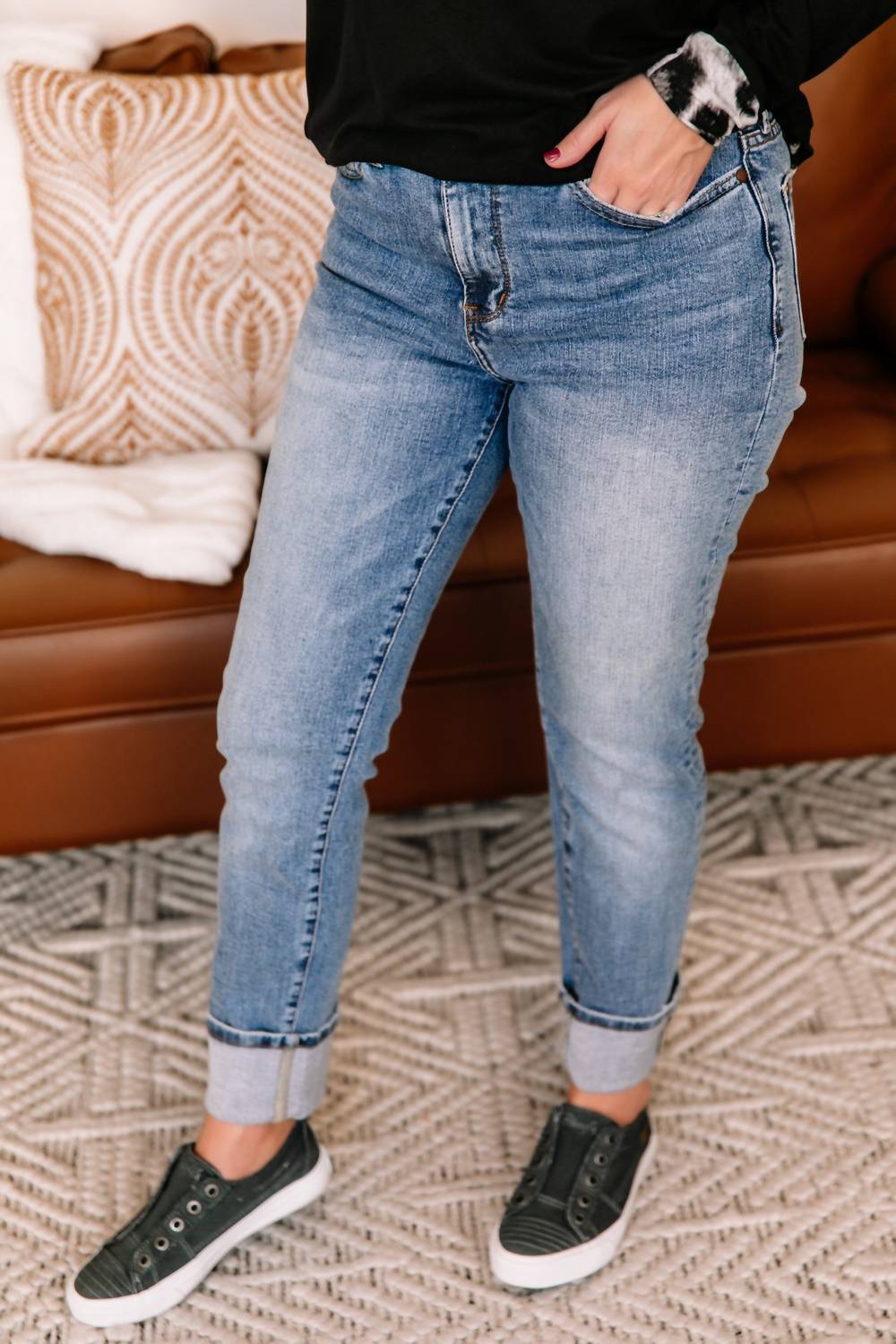 Judy Blue - First Crush Boyfriend Jeans