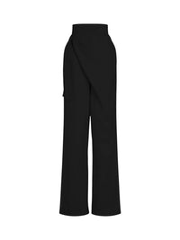Gauge 81 - Carlow Knotted Draped Crepe Wide-leg Pants