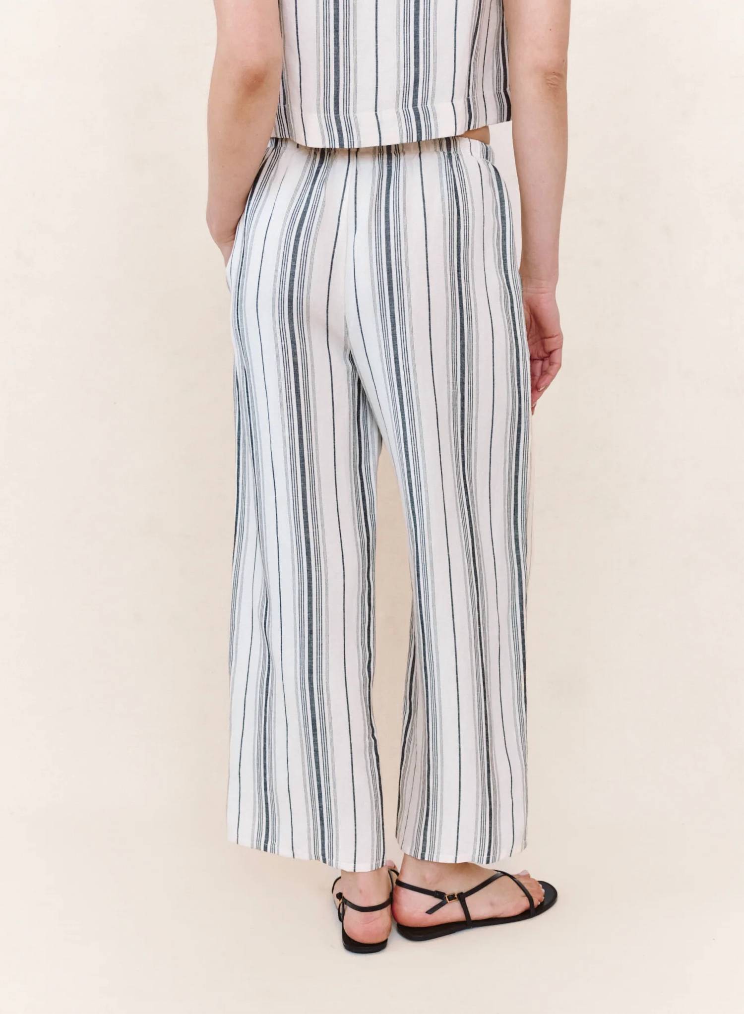 Bella Dahl - Tassel Cord Drawstring Crop Pants