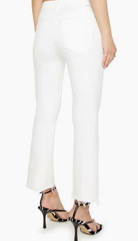 Mother - The Insider Crop Step Fray Jeans