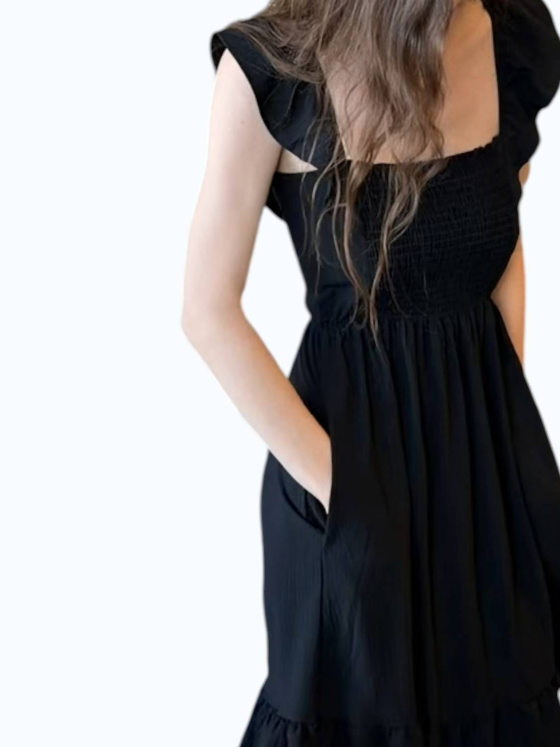 Adora - Ruffle Sleeve Dress