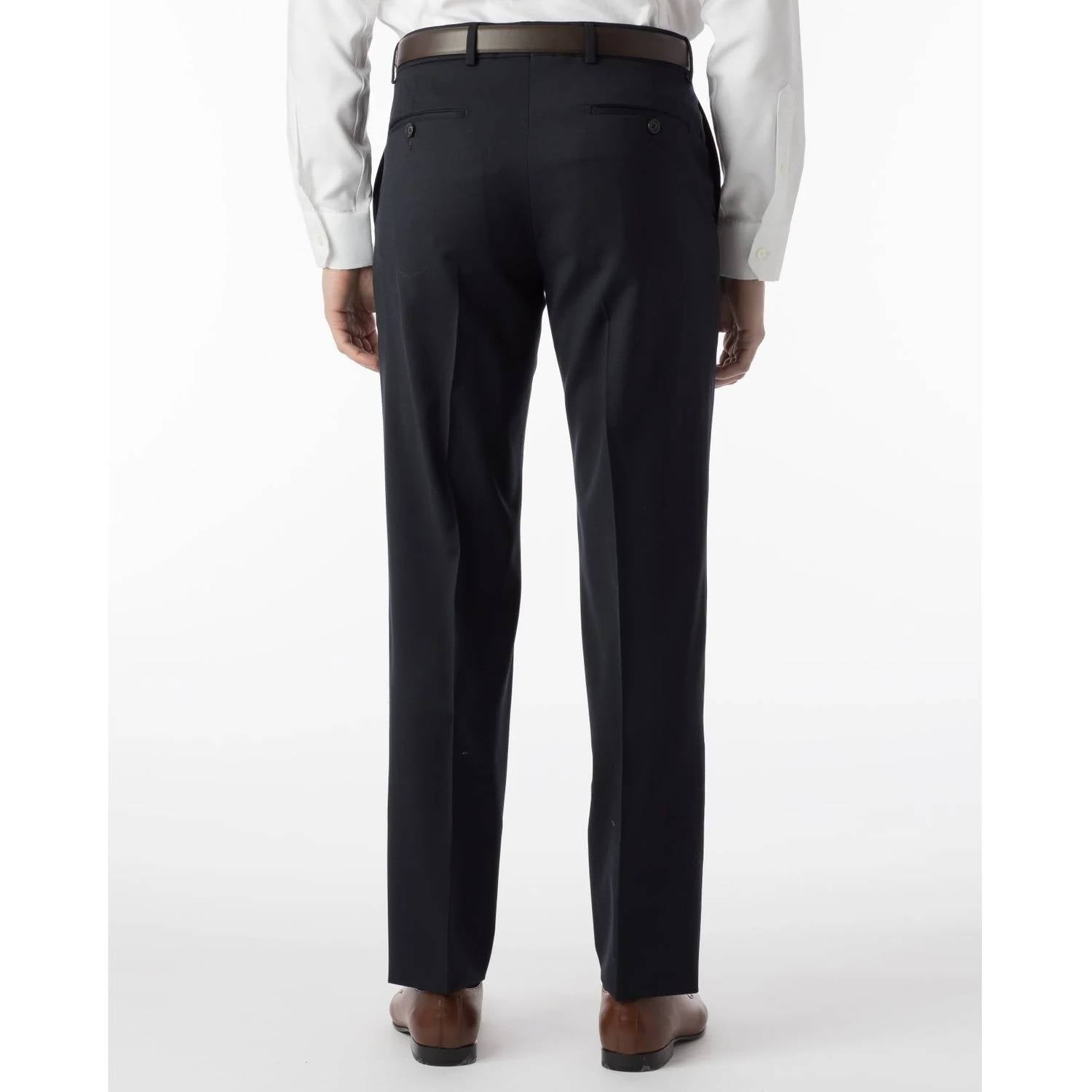 Ballin - Super 120s Wool Gabardine Comfort-eze Trouser - Theo Slim Fit