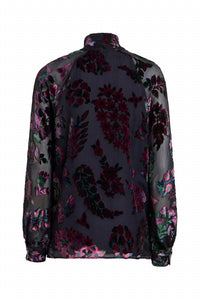 Etro - Tie Neck Long Sleeve Blouse