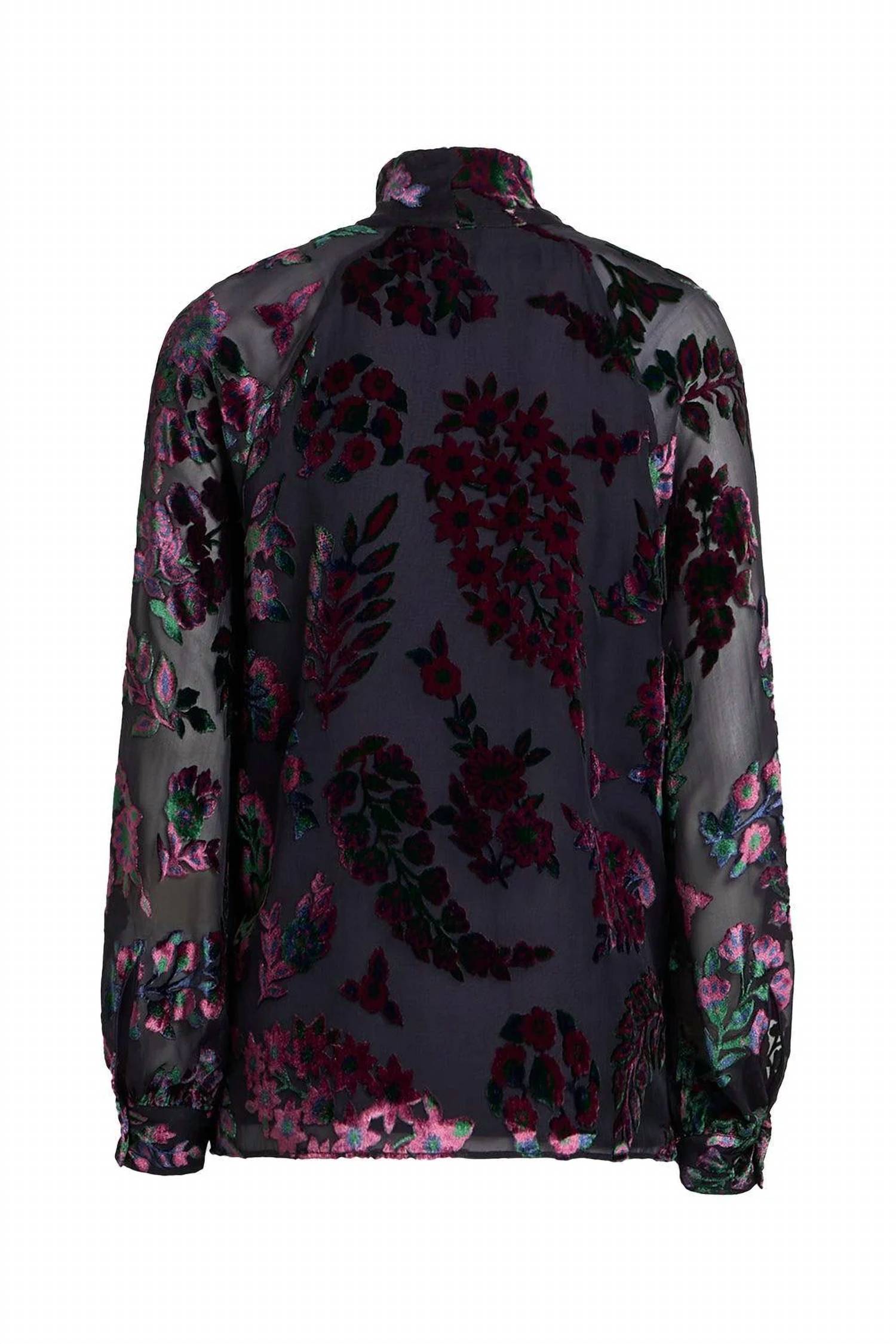 Etro - Tie Neck Long Sleeve Blouse