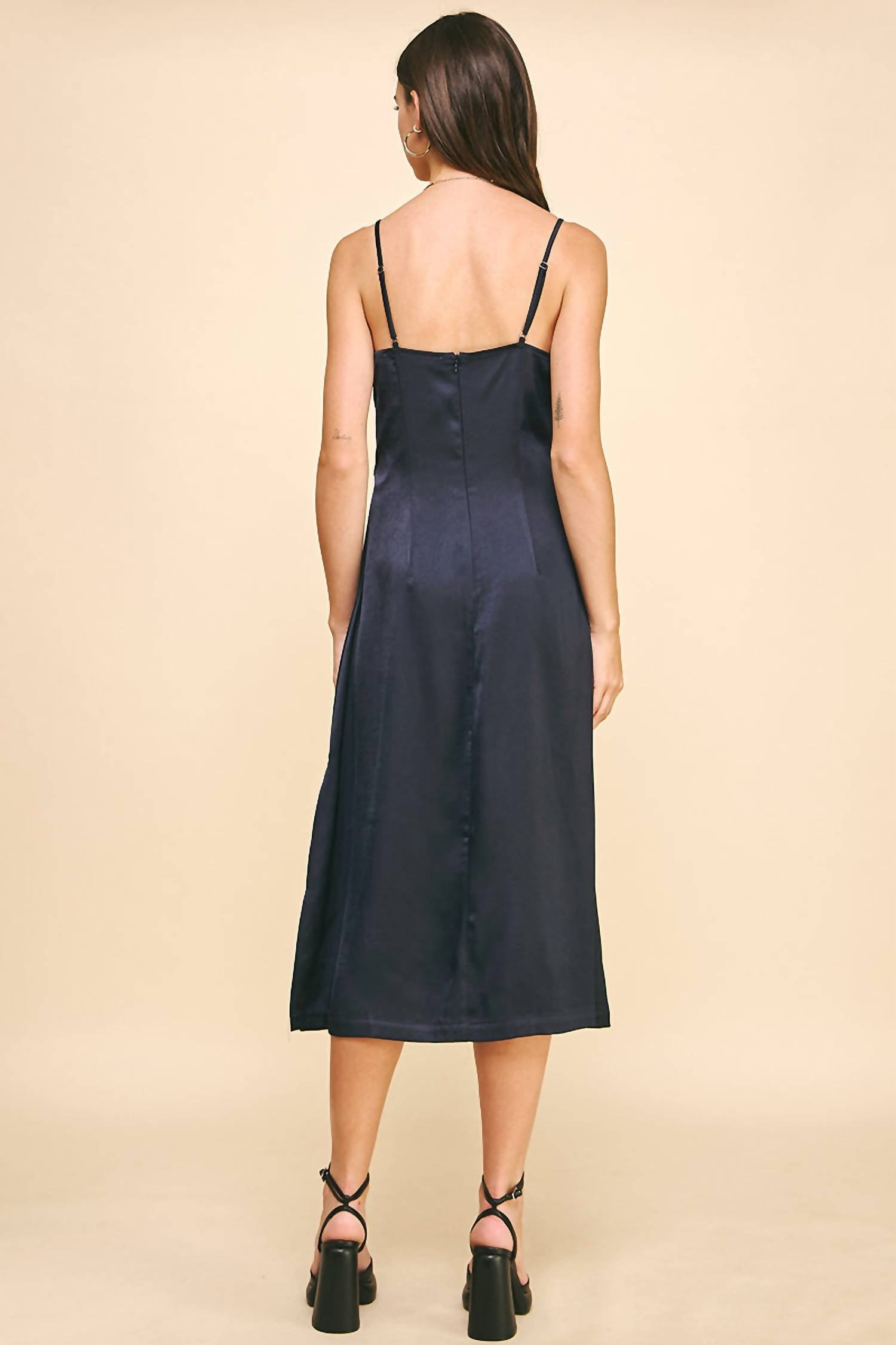 Pinch - Gianna Shimmering Slip Midi Dress
