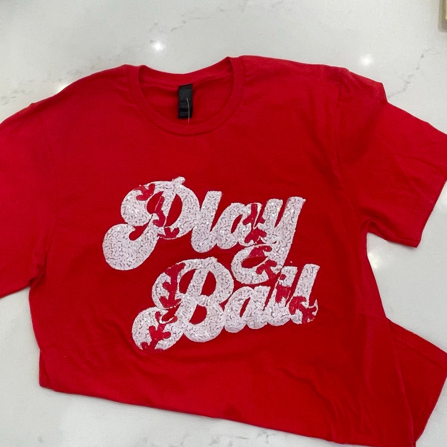 Gildan - Women's Play ball tee