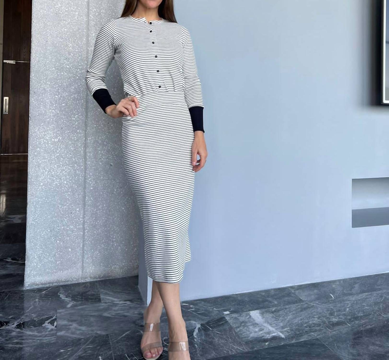 Roslyn - Striped Two Piece Set